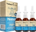 NaturaNectar Abelha Própolis Pulverização nasal Salina Sinus Rinse & Alívio .Própolis & Ingredientes Brasileiros Puros .
