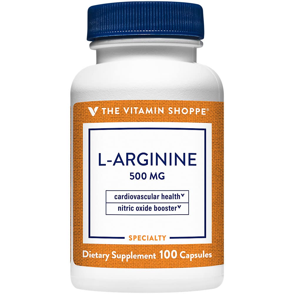 L-Arginina 500 MG - 100 Cápsulas