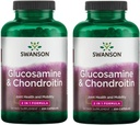Swanson Glucosamina & Condroitina Combo 500/250 Milligrams 200 Cápsulas (2 Embalagem)