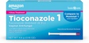 Cuidados Básicos Tioconazol Pomada 6,5 Percentagem, 1-Dose Tratamento, Tratamento de Infecção do Levedo Vaginal Para Mulheres, Cuidado Feminino, 0,16 onça (Pack of 1)