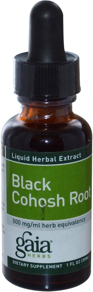 GAIA HERBS Black Cohosh Root Supplements, 0,51 libras