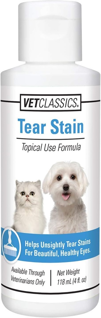 Vet Classics Tear Stain Topical Remover Líquido (4 onças)