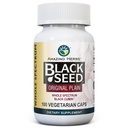 Amazing Herbs Whole Spectrum Black Seed Original Plain, Cápsulas Vegetarianas - Gluten Free, Non GMO, Frio Pressed Nigella Sativa Aids em Saúde Digestiva - 100 Count, 475mg