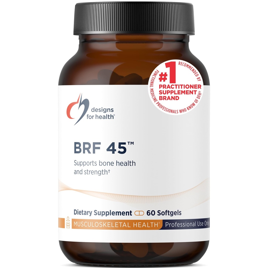 Projetos para a saúde BRF 45 - Vitamina K1 + Vitamina K2 como MK-4 para promover a força óssea, envelhecimento saudável + saúde arterial - 2 formas de vitamina K + GG para ajudar a produção de vitamina K2 MK4 (60 Softgels)