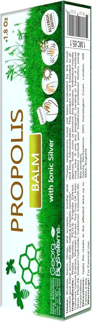 Balm Própolis com prata iônica 30g/1 Oz...