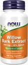AGORA Alimentos Suplementos, White Willow Bark 400 mg com 15% Salicin, Extrato padronizado, 100 Veg Cápsulas