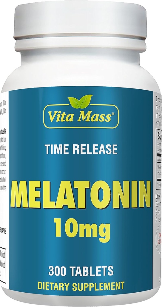 Melatonina 10 mg - TR Time Release - 300 comprimidos - dosagem máxima
