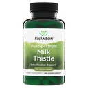 Swanson completo espectro leite cardo Suplemento de saúde do fígado para adultos procurando desintoxicação natural e apoio antioxidante - 500 mg (100 cápsulas Vegan)