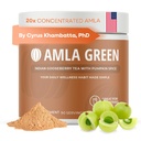 Amla Powder Superfood Supplement with Pumpkin Spice, 20x Ultra Concentrated Amla, Made with Cinnamon, Ginger, Nutmeg, Craves, Allspice, Cardamomom, Groselhas indianas, Pumpkin Spice, 90 Servings