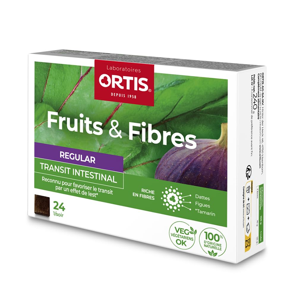 Ortis Fruits & Fibres Regular 24 Cubos