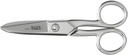 Klein Tools 2100-5 Tesouras elétricas, feitas nos EUA, tesouras compactas de 5,25 polegadas para corte pesado e trabalho de baixa tensão, multi-purpose