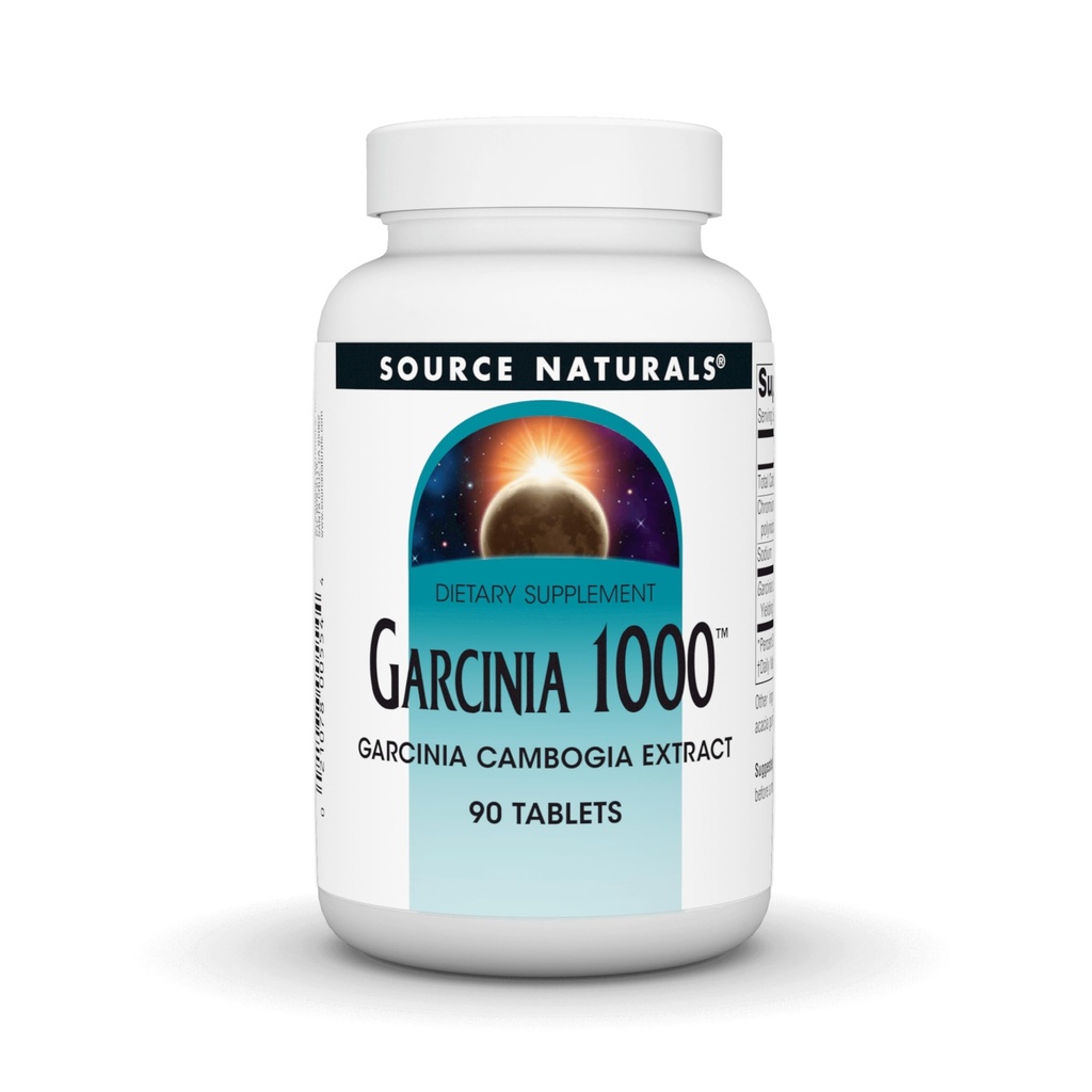 Fonte Naturals Garcinia Cambogia Extract, 1.000 MG- 90 Comprimidos