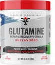 Glutamina, Sem sabor, Essentials, Treinar mais forte, Recuperar mais rápido, Aumentar a resistência, Veterano Propriedade e Operado (60 Servões, Glutamina)