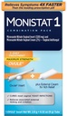 Monistat 1 dia Febre Tratamento Infecção para Mulheres, 1 Miconazol Ovula Inserir & Monistat externo Anti-Itch Cream Bundle