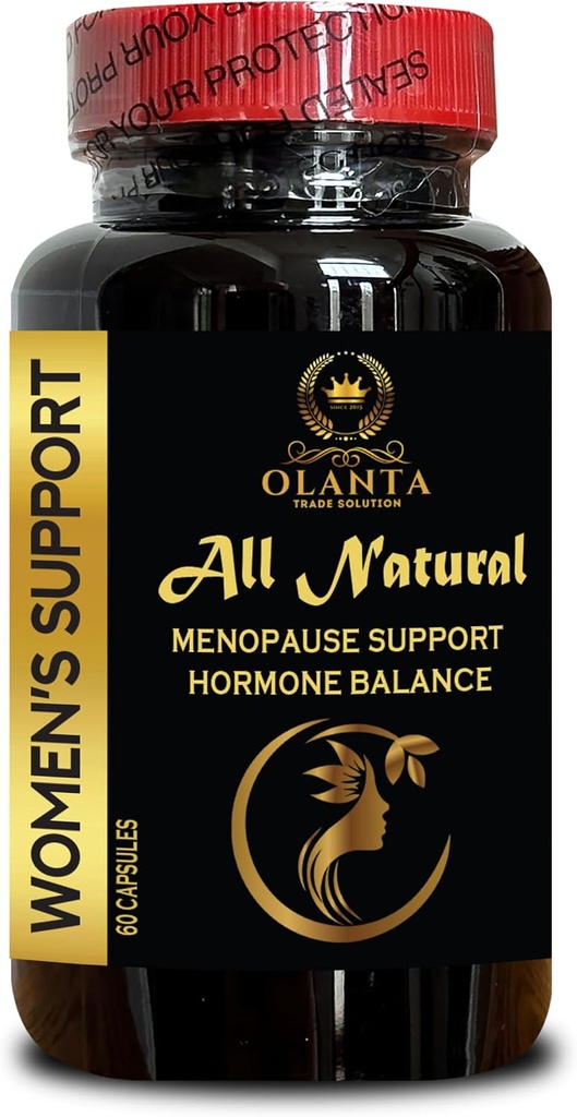 MENOPAUSA APOIO SUPLEMENT - Ajuda a manter o equilíbrio hormonal bem-estar para as mulheres, suplemento de cardo abençoado, suplemento trans-resveratrol, dong quai menopausa - 1 garrafa 60 cápsulas
