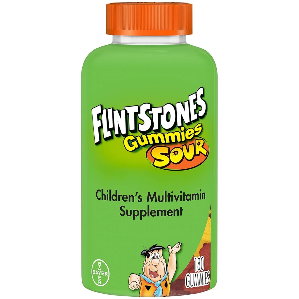 Flintstones - Pastilhas de Sol - 180 Count - 3 pack