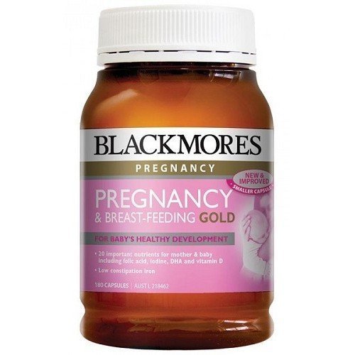 Blackmores Gravidez e peito-alimentação GOLD Fórmula 180 caps por Blackmores LTD