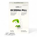 Loma Lux Eczema Pills – Natural Eczema Tratamento Relief Remedy – Dermatologist Desenvolvido – 7 Minerals Clear & Prevent Grave Eczema Escalar, Erupções, Anti coceira rosto do corpo da pele para adultos, crianças, crianças