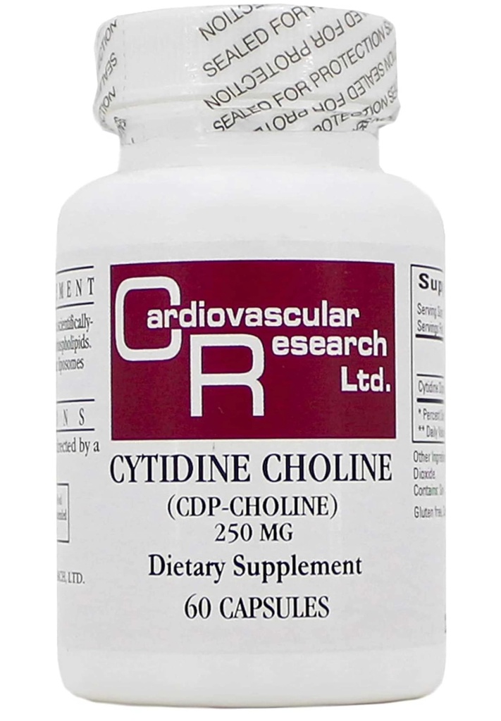 Fórmulas Ecológicas - Citidina Colina 250 mg 60 caps [Saúde e Beleza]