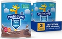 Pediasure crescer & ganhar com suporte imunológico Shake Mix pó, 23 vitaminas e minerais, 6g de proteína, não-GMO, sem glúten, chocolate, 14,1 oz lata, pacote de 3-24 porções