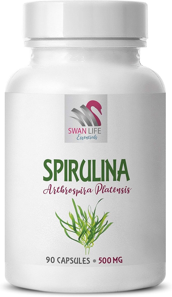 cápsulas de espirulina azul - espirulina azul - SPIRUILINA 500MG - comprimidos de espirulina - espirulina e chlorela em pó orgânico, Spirulina Herbal Supplements, energy bits espirulina chlorela comprimidos 1 garrafa