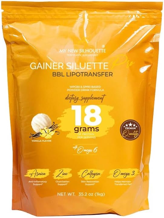 MI NUEVA SILUETA Protein Meu novo sabor de sorvete de baunilha doce de silhouette Gainer