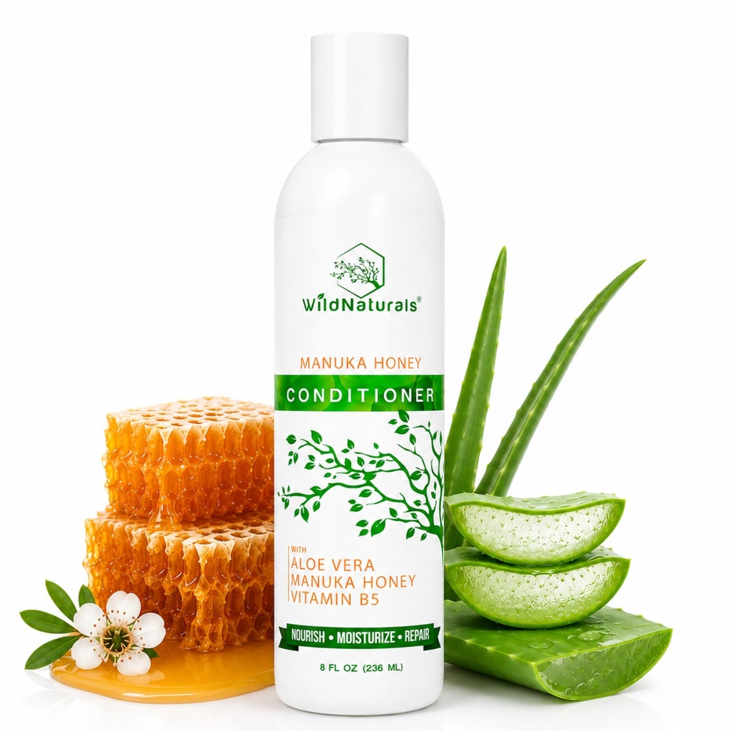 Naturals Selvagens Eczema e tratamento da Psoríase - Anti-caspa condicionador profundo para danificados, cabelos secos e dermatite seborreica Scalp