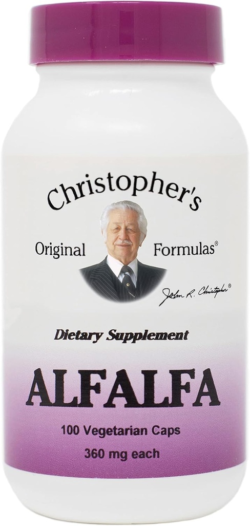 FORMAS ORIGINAIS DE CHRISTOPHER Single Herb Alfalfa 100 VEGIC