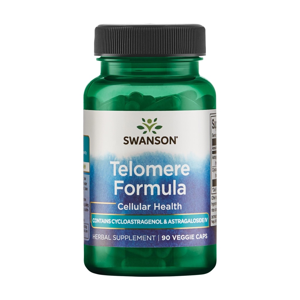 Cápsulas Swanson Cyclocell Telomere Fórmula 90 Veg