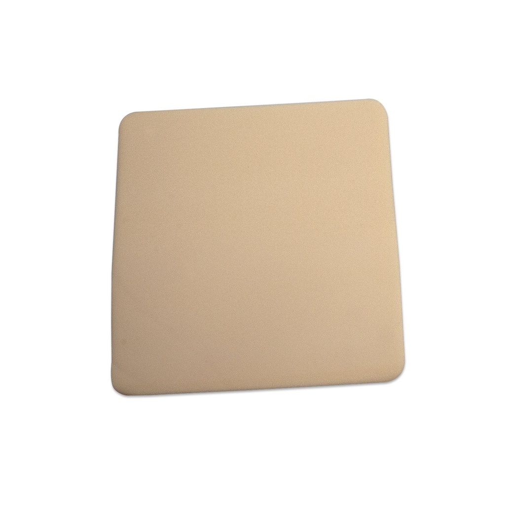 Dynarex CuraFoam Vestidos de Espuma, Não-Bordered, Estéril, Fornece cuidados de feridas amuados e úmidos, Usado para médio a pesado exsudando feridas, 6" x 6", 1 caixa de 10 Vestidos de Espuma Cura