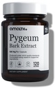 Amalth Pygeum Bark Extrair pó de maior potência (6,5% fitoesteróis) Suporta trato urinário e saúde próstata Homens Suplementos de ervas 120 Cápsulas (Não - GMO)