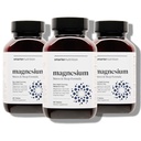 Complexo de Magnésio Nutricional Mais Inteligente - Glicinato de Magnésio Quelado + Citrato, Malato para Sono, Relaxamento, Músculo e Nervos + Clinicamente comprovada L-Teanina, Não-GMO-180 Tablet[90-Dia de Abastecimento]