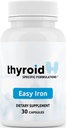 Easy Iron: Doctor-Formulated suplemento de ferro de alta potência para melhor energia e bem-estar, suave no estômago, ideal para Thyroid & Anemia Support, Não-constipante, Boost diário