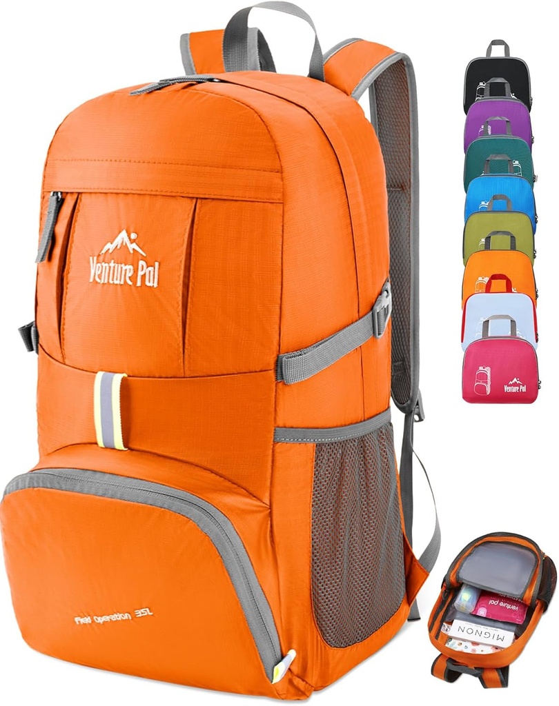 Venture Pal 35L Ultralight Leve embalagem dobrável viagem camping caminhadas ao ar livre esportes mochila diapack