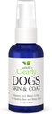 Óleo natural de pele e casaco para cães      . Skin Soother com coco, amêndoa e azeites  . .