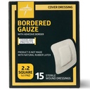 Medline Bordered Gauze, 2" x 2" Adesive Island Dressing, Estéril, 15 Conde