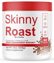Skinny Roast - Skinny Roast Café Fórmula Avançada, Pó Orgânico Oficial Skinny Roast, Suporte Suplemento Estilo de vida saudável - Fórmula Natural Premium, 60 Servings para 1 mês