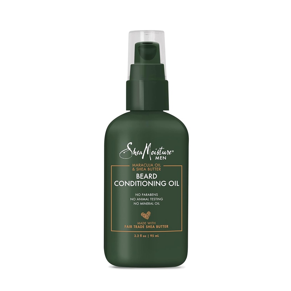 Óleo de Condicionamento de Barba Moistura para um Óleo Maracuja de Barba Cheia e Manteiga de Karité para Hidratar e Macio 3,2 onças
