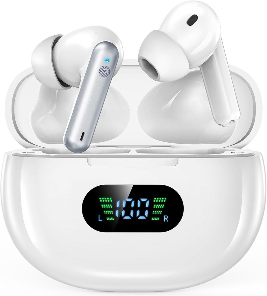 Aparelhos auditivos para idosos, aparelhos auditivos recarregáveis com Bluetooth, amplificador auditivo para perda auditiva, ouvir sua voz