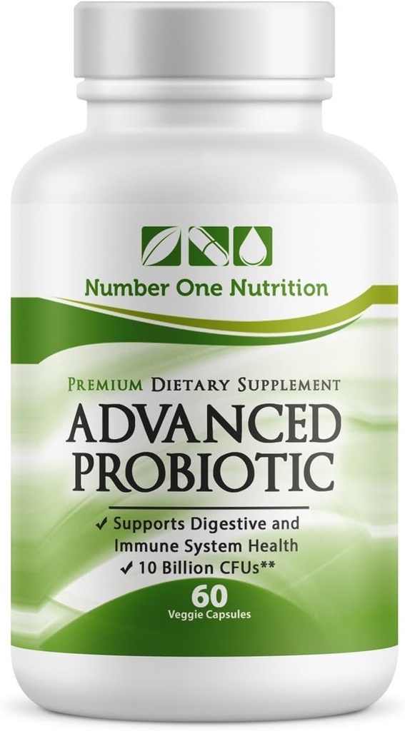 N1N Premium Probióticos para homens e mulheres [11,5 bilhões UFCs] Lactobacillus Acidophilus Probiótico Suplemento para melhorar a digestão e imunidade, prateleira estável e sem refrigeração necessária, 60 Caps