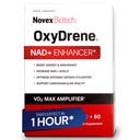 Novex Biotech Oxydrene NAD+ Enhancer - Suplemento Natural Promovendo Metabolismo e Apoio Cardiovascular para Homens e Mulheres - (60 Cápsulas)