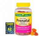 Polivitamínico pré-natal com DHA e ácido fólico, sabores de frutas naturais, 90 gomas+ Melhores suplementos de vitaminas guia