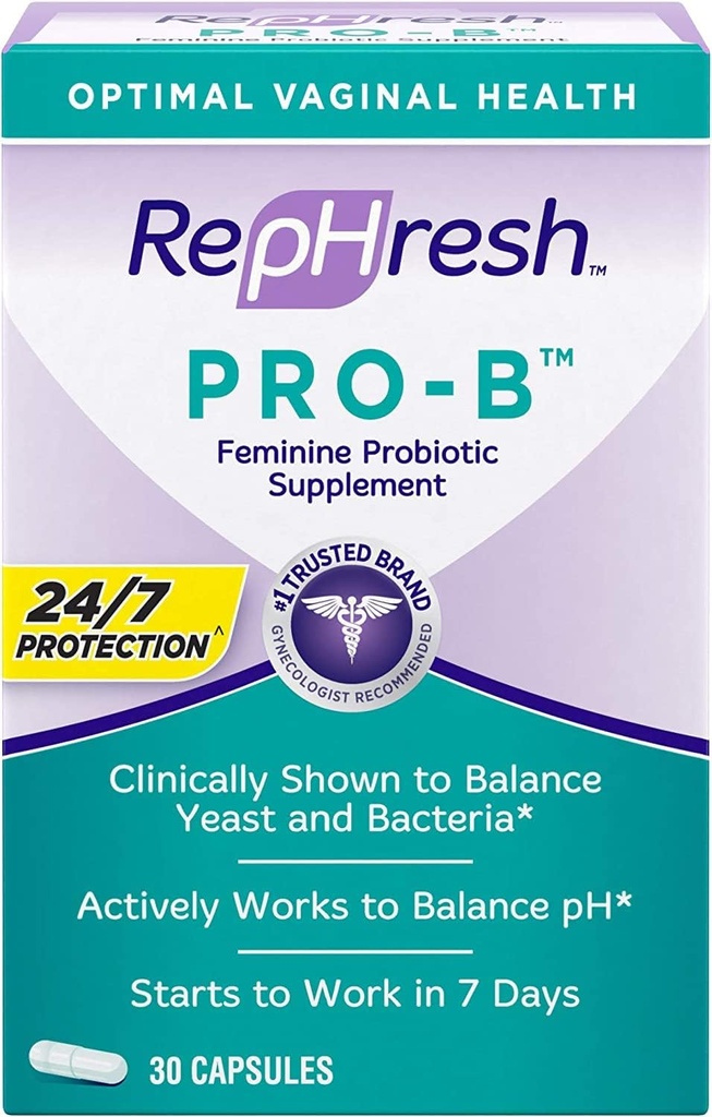 Rephresh Pro B Fem Supple Tamanho 30ct Rephresh Pro B Fem Suplemento 30ct