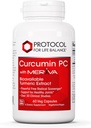PROTOCOLO PARA A VIDA BALANCE Curcumina PC - com Fosfatidilcolina para Absorção - Mobilidade Conjunta, Flexibilidade e Suporte Imune - Suplemento Acúrmico - Não-GMO & Halal - 60 Cápsulas Veg