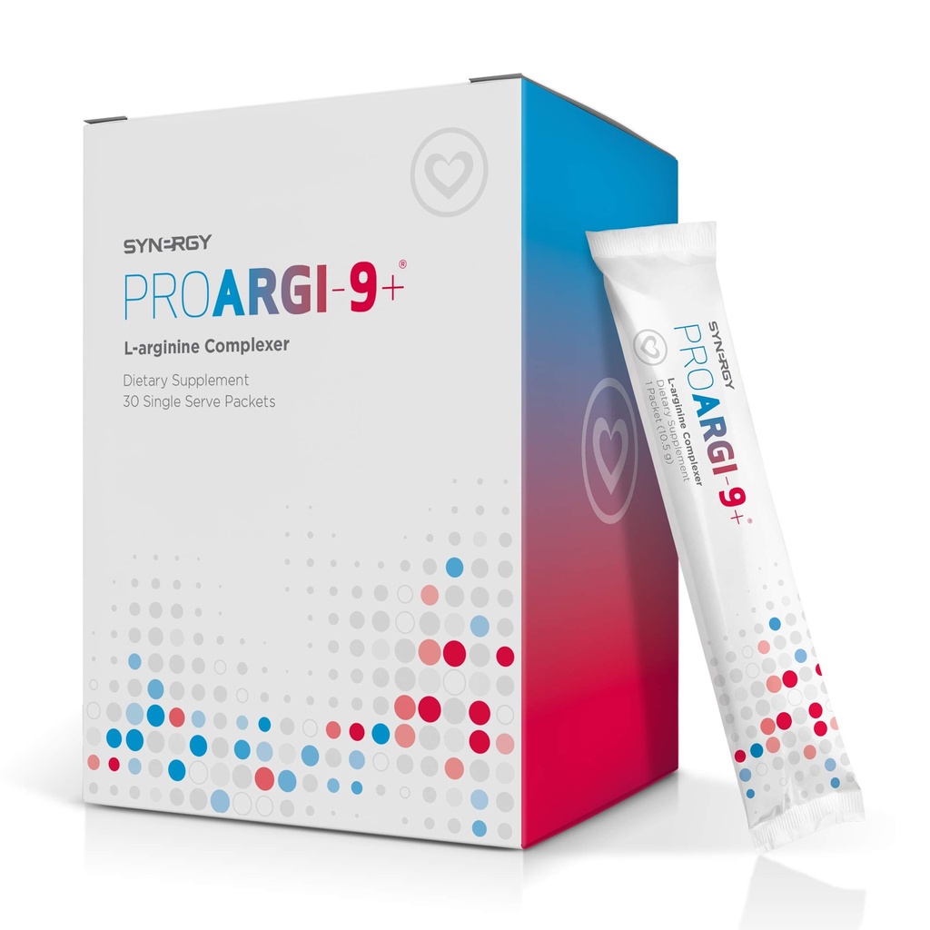 Synergy ProArgi-9 Plus L-Arginina Complexer Suplemento dietético - Berry misto - 30 pacotes