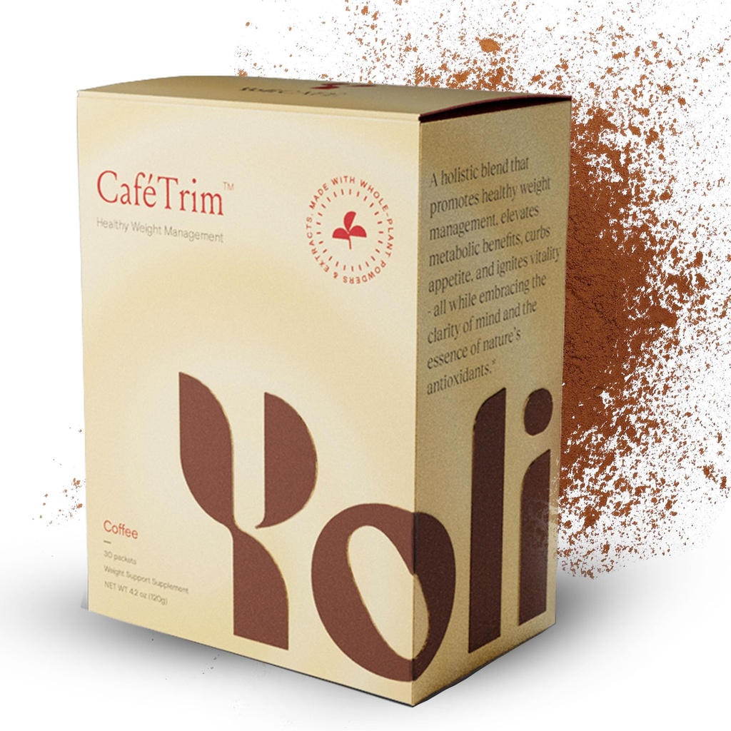 Yoli® CaféTrim - Supressor de desejos de alimentos - Pó de café aromatizado