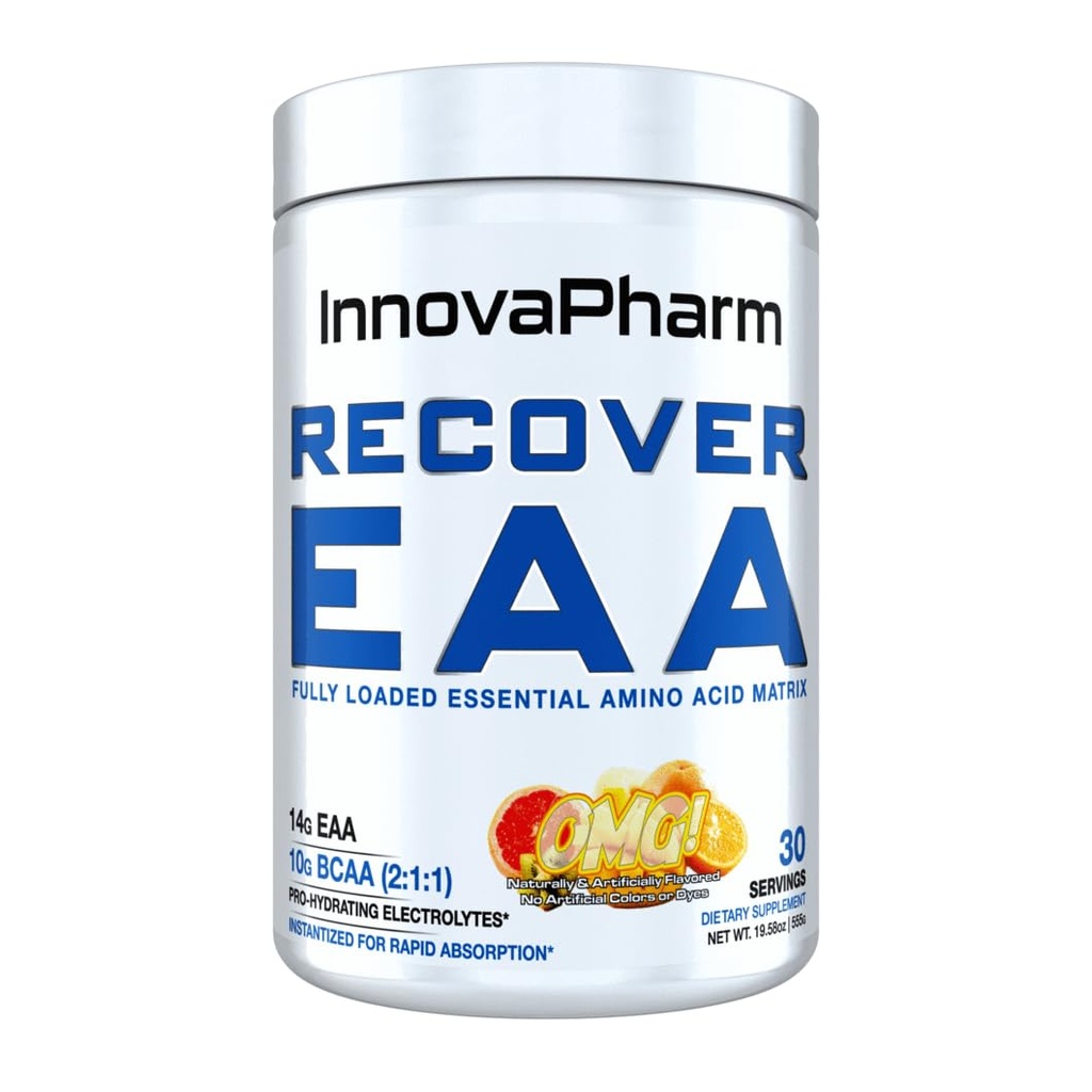 InnovaPharm recuperar pó EAA - limonada rosa - 19.5 Onças