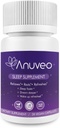 Natural Sleep Aid (Ajuda ao Sono Natural) Não-Habit Forming (Suplemento Herbal para Melhor Dormir com Valeriano, Melatonina, Magnésio e Ashwagandha)
