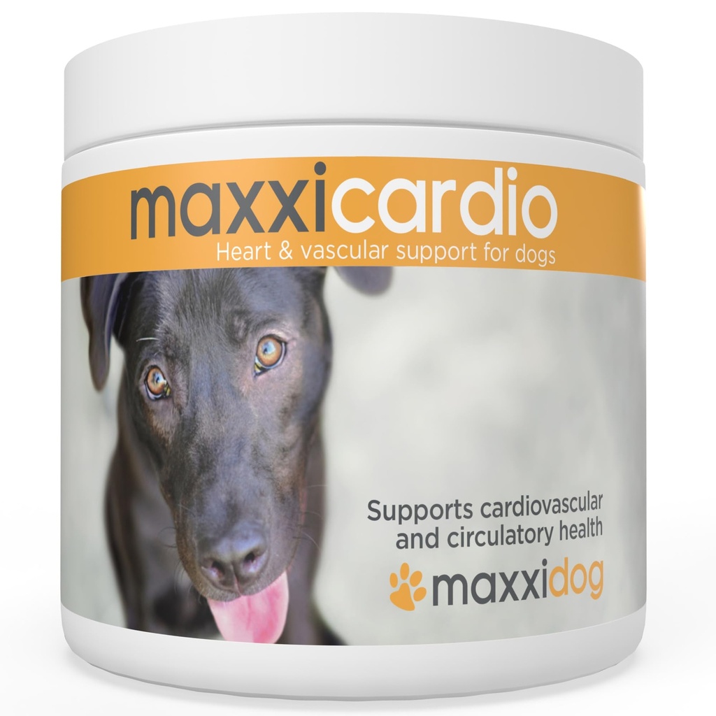 Maxxipaws maxxicardio Coração e Cardiovascular Pó Suplemento para Cães, 3,2 oz