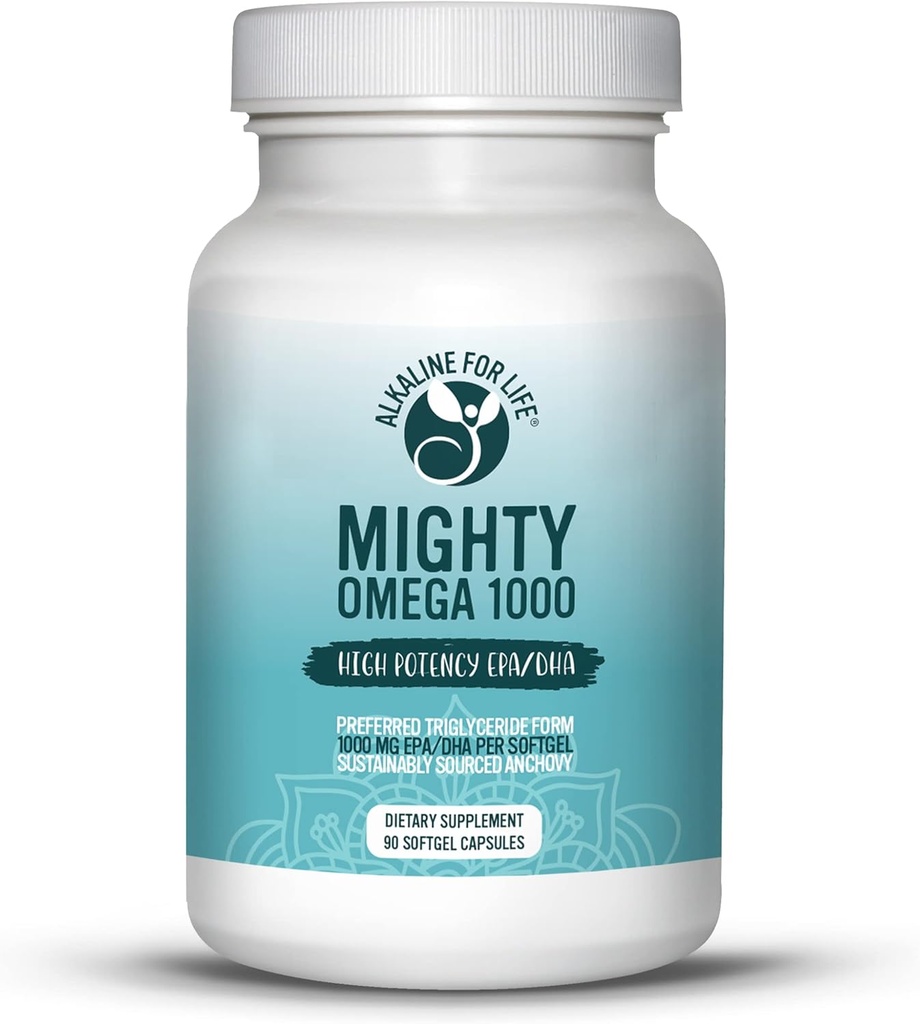 Poderoso Omega 1000 Potent Omega 3 Suplemento 1000 MG EPA DHA Por Cápsula Alta Dose Omega 3 Peixe Oil South Pacific Anchovy Fonte - Trigliceride Omega 3 Fatty Acid Supplement